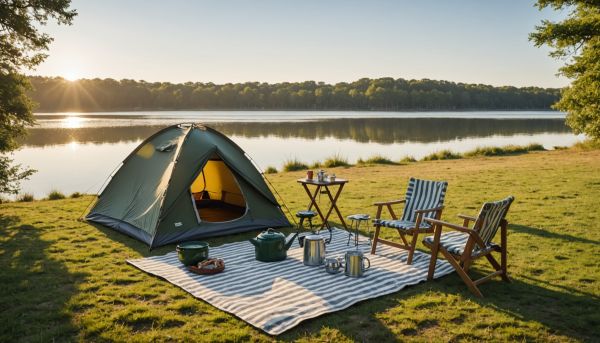 Guide pratique pour un séjour en camping au bord d'un lac près de la rochelle