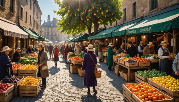 Les marchés locaux regorgent de trésors gourmands