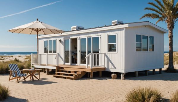 Louer un mobil-home tout confort près de l océan