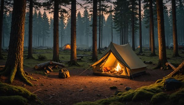 S endormir au rythme de la nature en camping sauvage