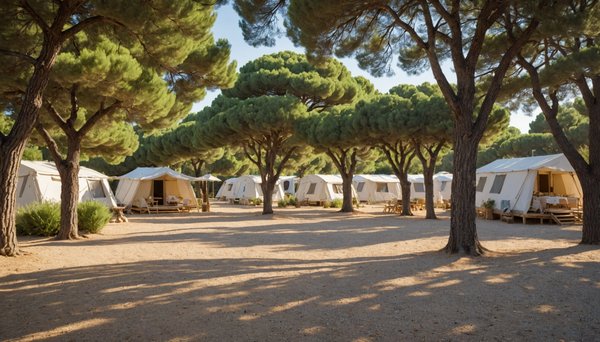 Les meilleurs campings près de saint-tropez